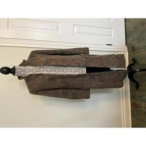 Ralph Lauren paisley wool coat